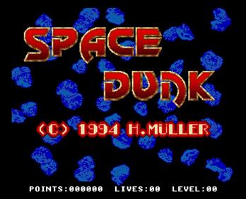 Space Dunk - Screenshot - Game Title Image