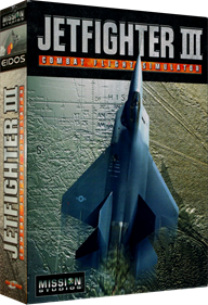 JetFighter III Platinum - Box - 3D Image