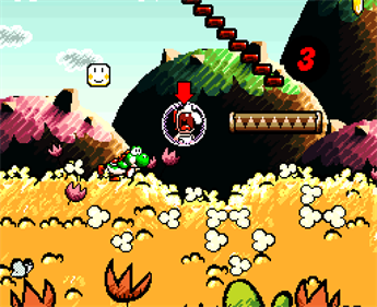 Super Mario World 2: Yoshi's Island - Screenshot - Gameplay Image