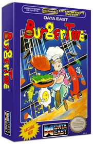 BurgerTime - Box - 3D Image
