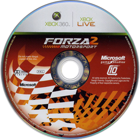 Forza Motorsport 2 - Disc Image