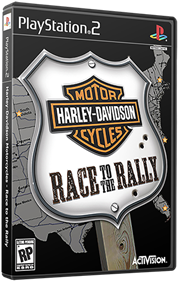 Harley-Davidson Motorcycles: Race to the Rally - Box - 3D Image