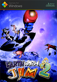 Earthworm Jim 2 - Fanart - Box - Front Image