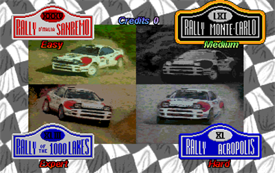 World Rally - Screenshot - Game Select Image