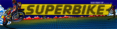 Super Bike - Arcade - Marquee Image