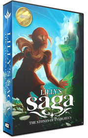 Lilly's Saga: The Stones of Evergreen - Box - 3D Image