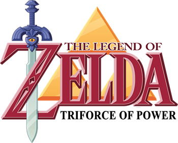 Legend of Zelda: Triforce of Power - Clear Logo Image