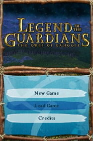 Legend of the Guardians: The Owls of Ga'Hoole - Screenshot - Game Title Image