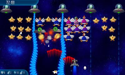 Chicken Invaders: Cluck of the Dark Side - Screenshot - Gameplay Image