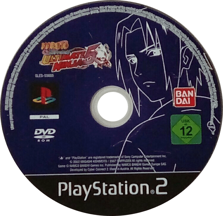 Naruto Shippuden Ultimate Ninja 5 PS2 ISO