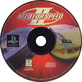 Need for Speed II - Disc Image