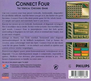 Connect Four - Box - Back Image