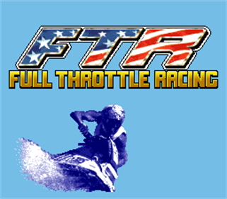 Full Throttle: All-American Racing - Screenshot - Game Title Image