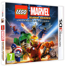 LEGO Marvel Super Heroes: Universe in Peril - Box - 3D Image