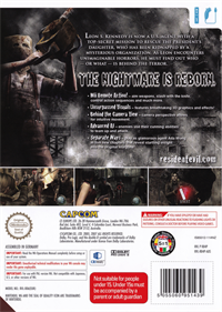 Resident Evil 4: Wii Edition - Box - Back Image