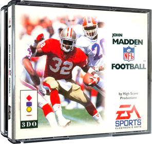 John Madden Football - Box - 3D Image