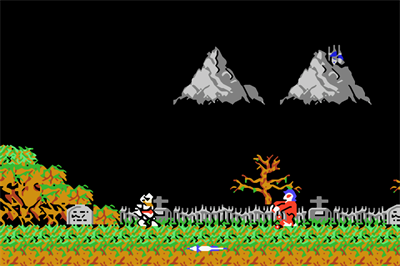 Famicom Mini: Makai Mura - Screenshot - Gameplay Image