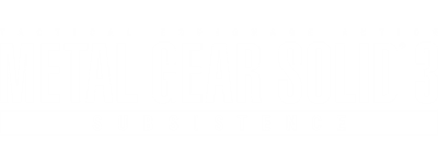 Metal Gear Solid 3: Subsistence - Clear Logo Image