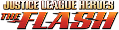 Justice League Heroes: The Flash - Clear Logo Image