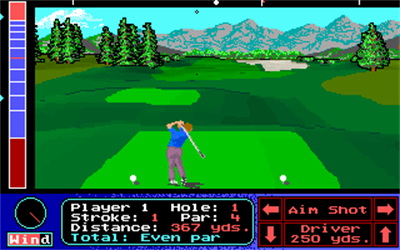 Jack Nicklaus' Unlimited Golf & Course Design - Screenshot - Gameplay