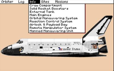 Shuttle: The Space Flight Simulator - Screenshot - Game Select Image