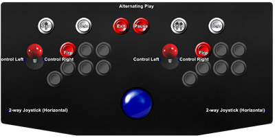 Space Attack - Arcade - Controls Information Image