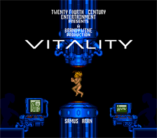 Super Metroid: Vitality - Screenshot - Game Title Image