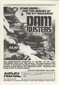 Dambusters - Advertisement Flyer - Front Image