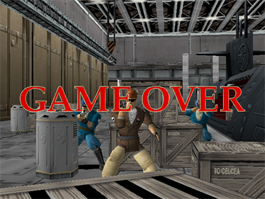 Time Crisis - Screenshot - Game Over Image