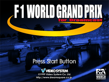 F1 World Grand Prix - Screenshot - Game Title Image