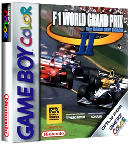 F1 World Grand Prix II - Box - 3D Image