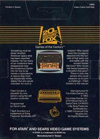 Flash Gordon - Box - Back Image