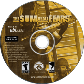 The Sum of All Fears: Elite Tactical Combat - Disc Image