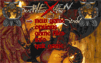 Hexen: Deathkings of the Dark Citadel - Screenshot - Game Title Image