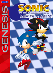 Sonic The Hedgehog MegaMix - Box - Front - Reconstructed Image