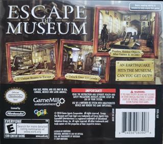 Escape the Museum - Box - Back Image