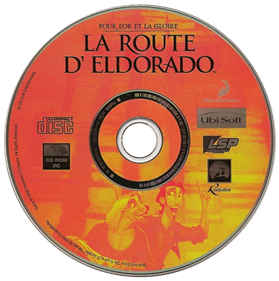 Gold and Glory: The Road to El Dorado - Disc Image