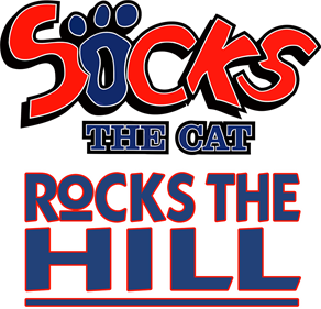 Socks the Cat Rocks the Hill - Clear Logo Image