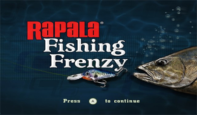Rapala's Fishing Frenzy  - Screenshot - Game Title Image