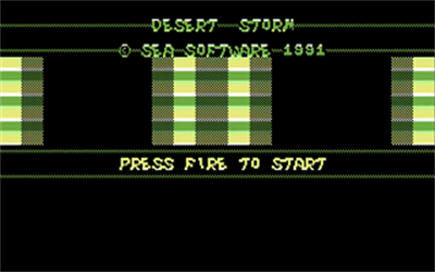 Desert Storm - Screenshot - Game Title Image