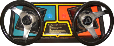 Super Sprint - Arcade - Control Panel Image