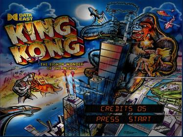 King Kong - Arcade - Marquee Image