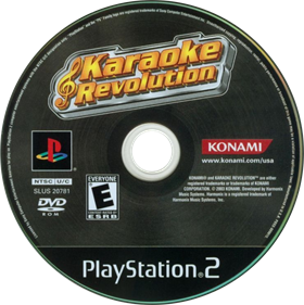 Karaoke Revolution - Disc Image