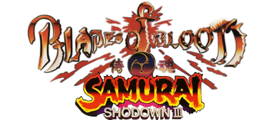 Samurai Shodown III: Blades of Blood - Clear Logo Image