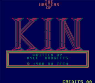 The Masters of Kin - Screenshot - Game Title Image