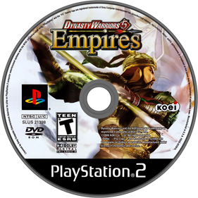 Dynasty Warriors 5: Empires - Disc Image