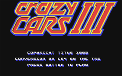 Crazy Cars 3 - Screenshot - Game Title
