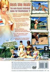 Summer Heat Beach Volleyball - Box - Back Image