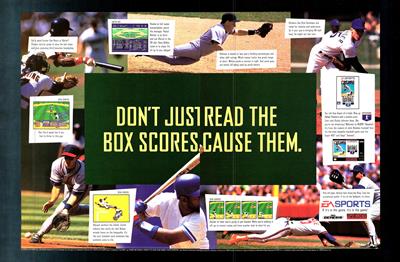 MLBPA Baseball - Advertisement Flyer - Front Image