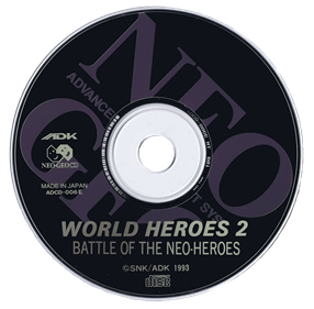 World Heroes 2 - Disc Image